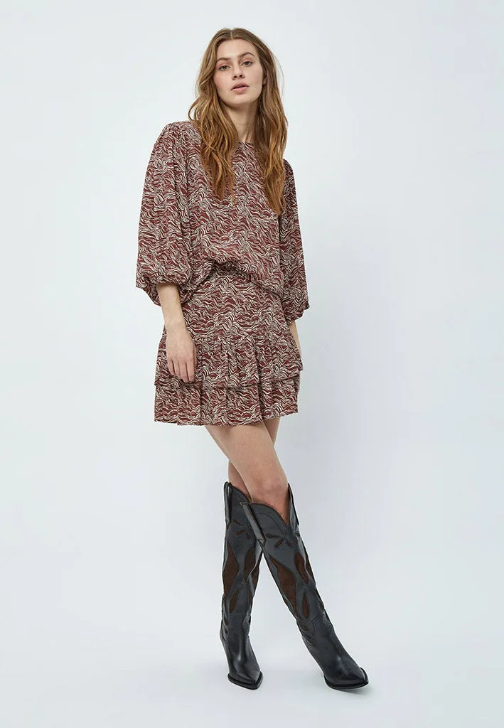 MSLavena Balloon Blouse - Dark Cinnamon PR