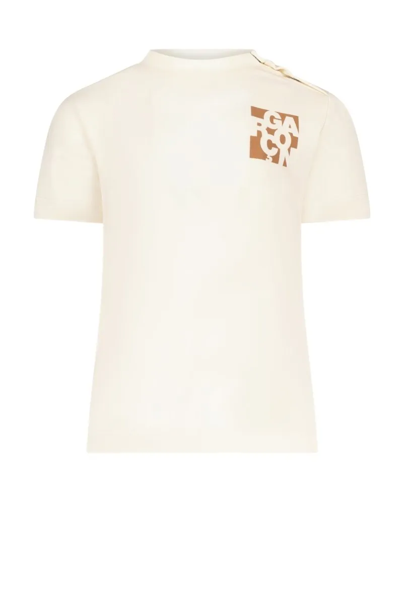 NIAMO chest logo T-shirt Off white