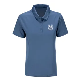 Nike Women's 2024 PGA Championship Victory Short Sleeve Polo in Diffused Blue