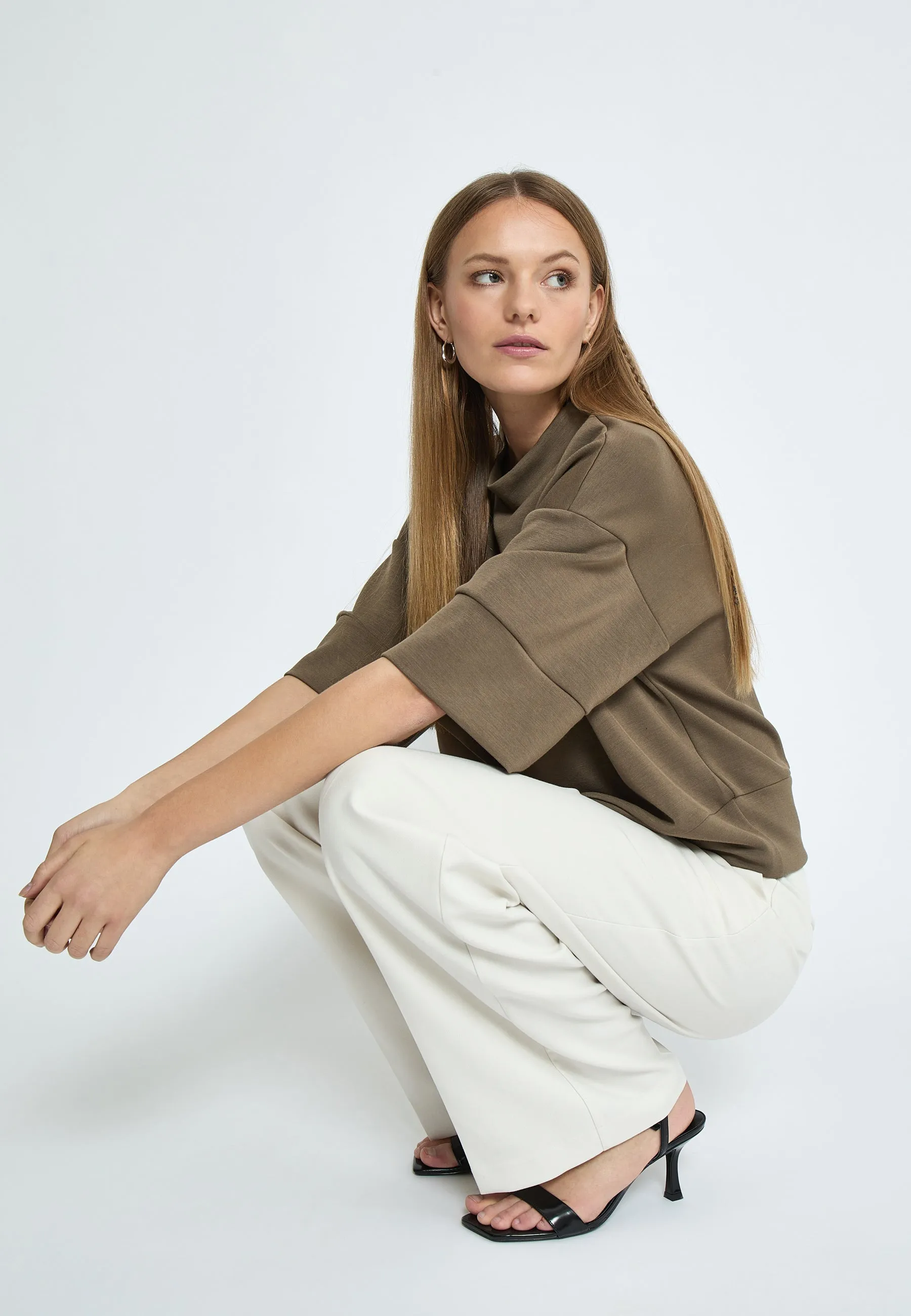 PCDicette Sweat - Canteen Brown