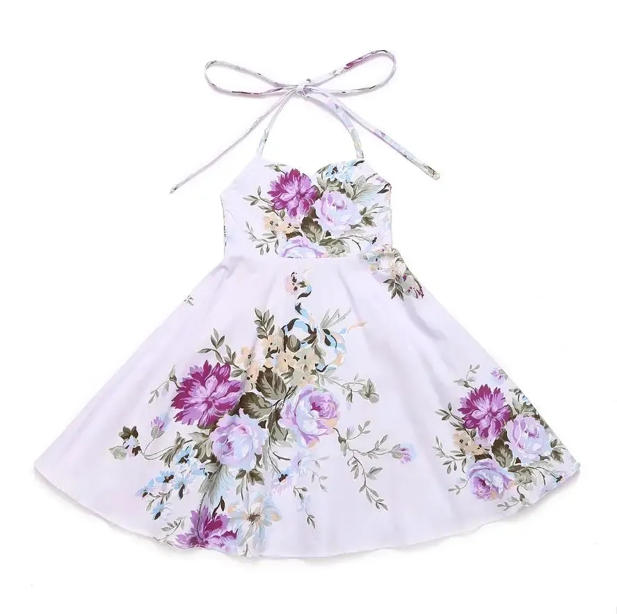 "Florencia" Girl's Floral Sundress
