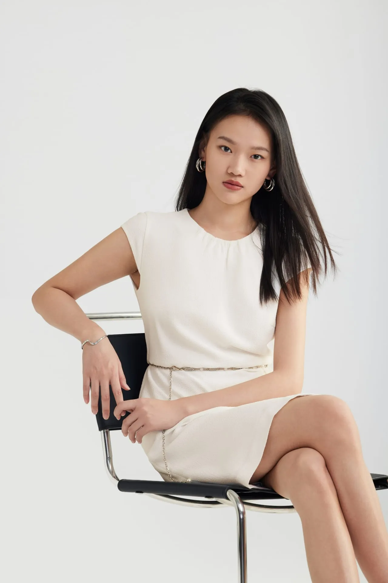 Round-Neck Dress