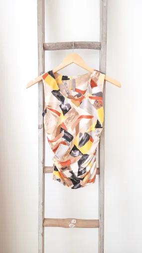 Ruched Stretchy Tank Top