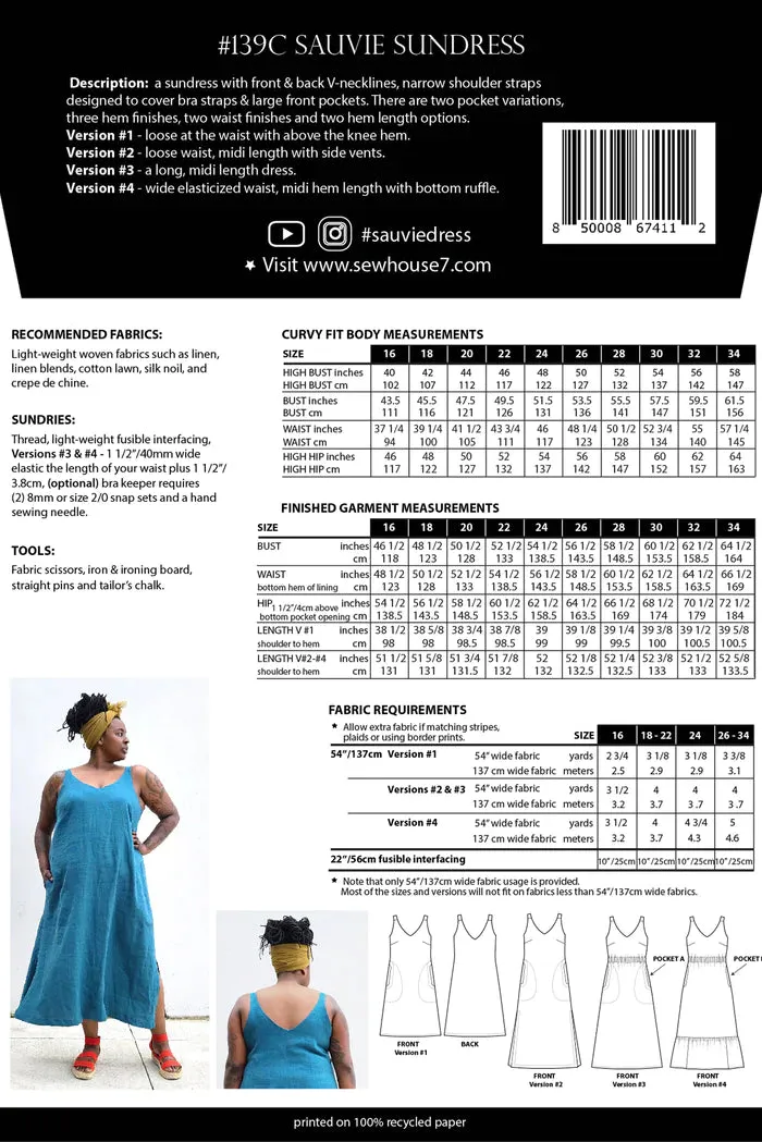 Sew House Seven - Sauvie Sundress