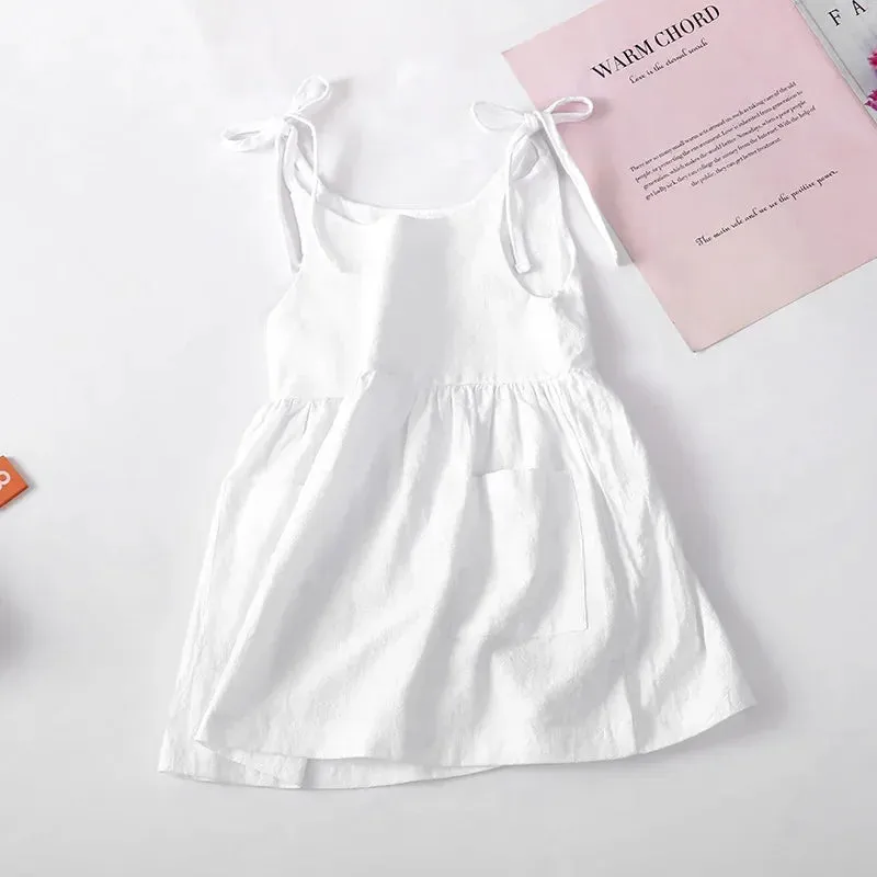 Summer Toddler Cotton Sleeveless Sundress