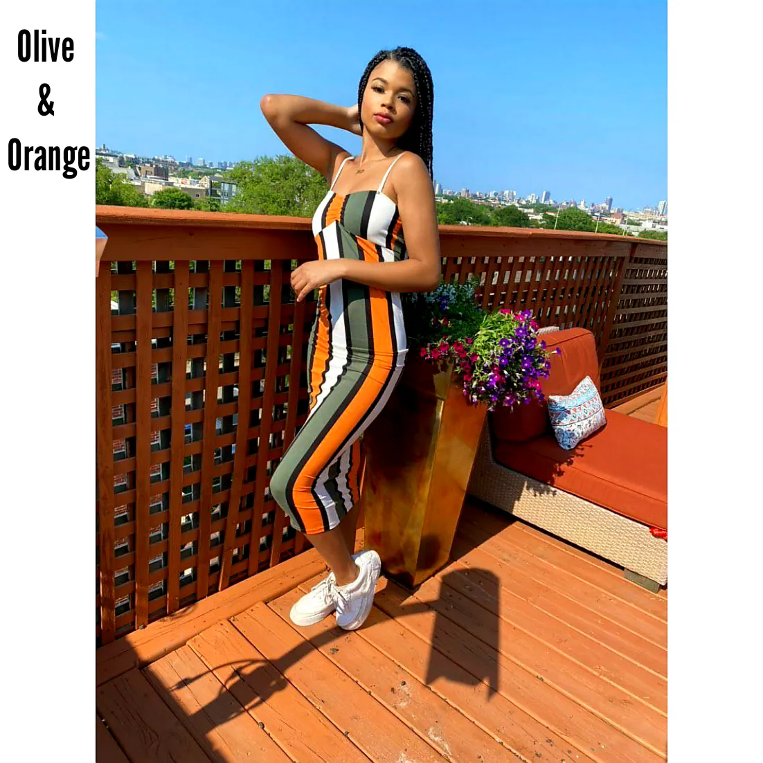 Sydney Striped Midi Dress (4 Options)