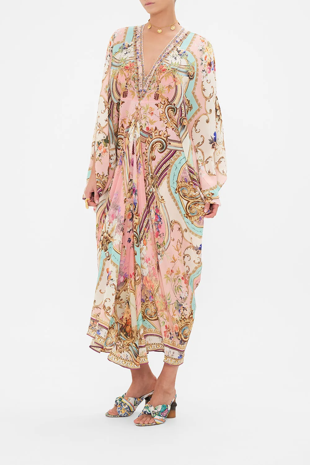 T SHAPE LONG KAFTAN LETTERS FROM THE PINK ROOM