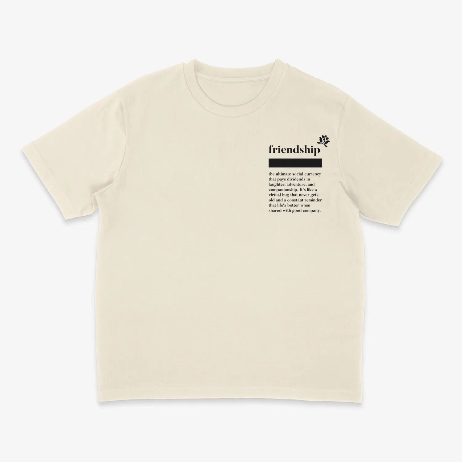 T138W Friendship Definition T-Shirt