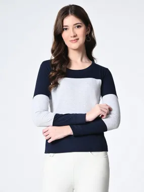 Women's Color Blocked T-shirt