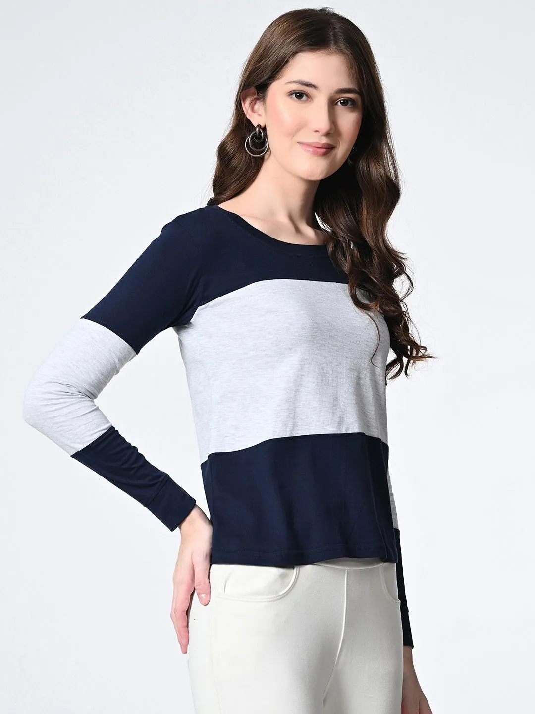 Women's Color Blocked T-shirt