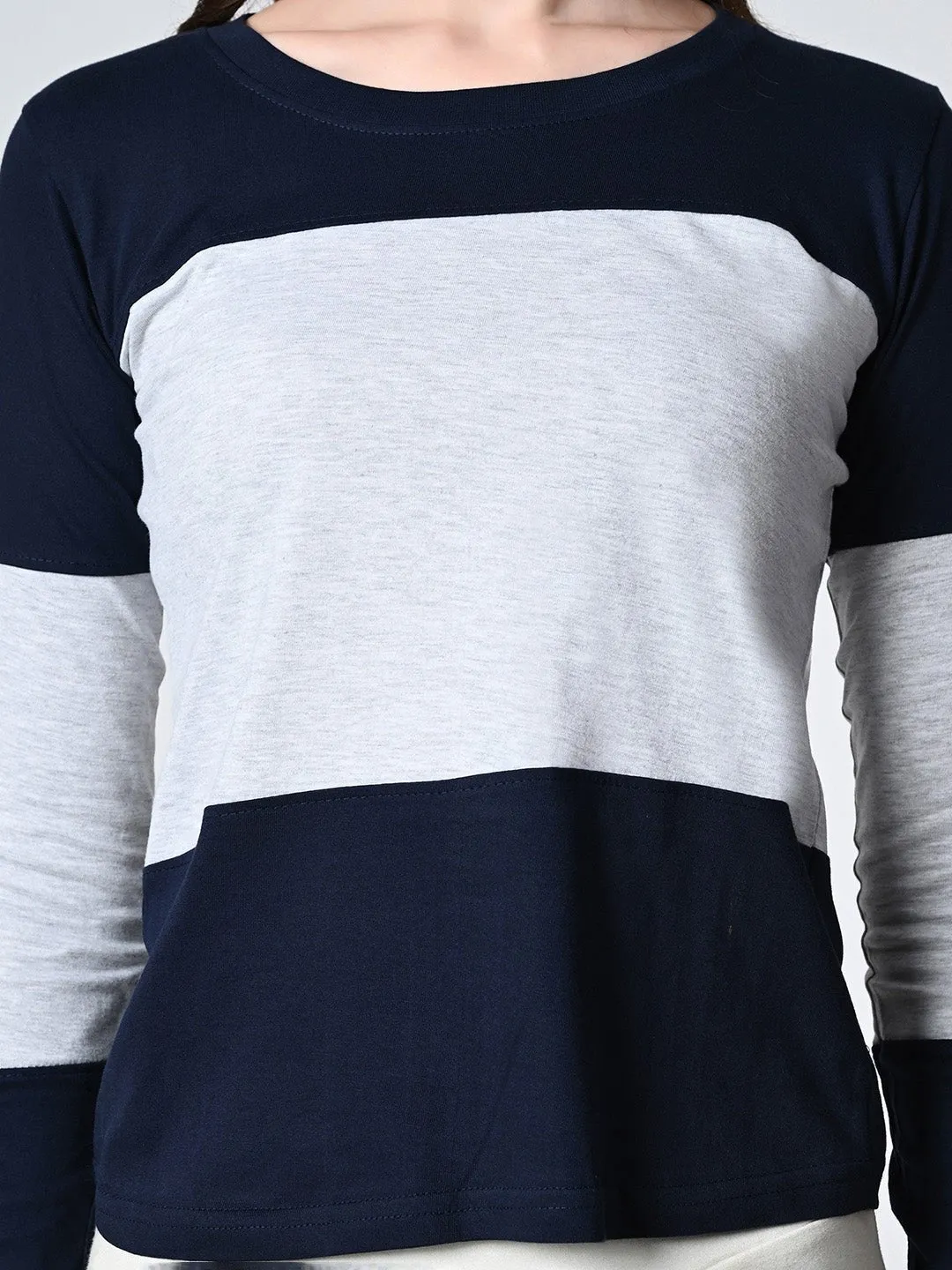 Women's Color Blocked T-shirt