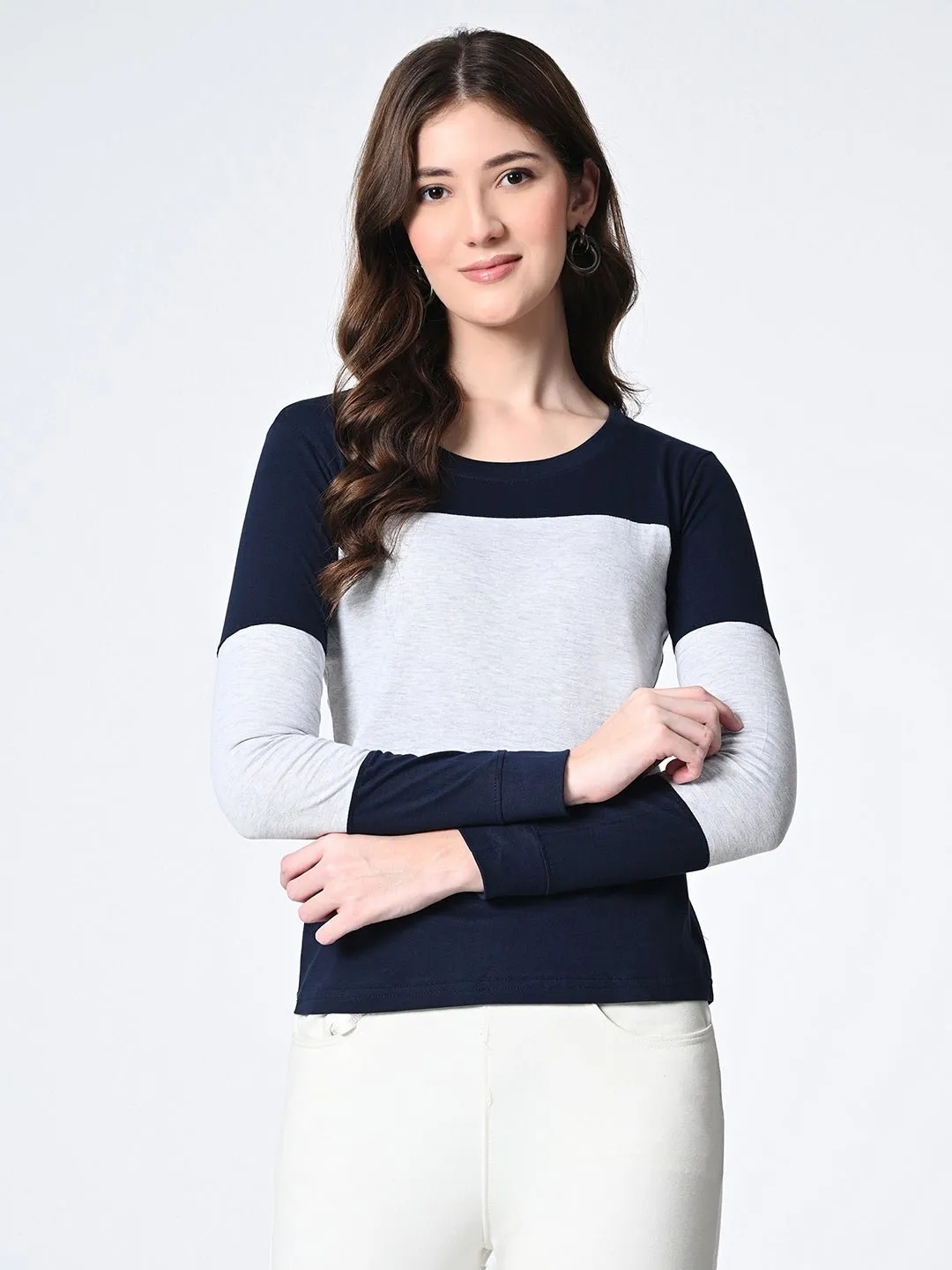 Women's Color Blocked T-shirt